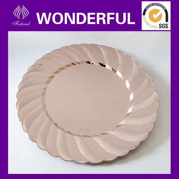 Wholesale Gold Disposable Plastic Charger Plates - Buy Gold Charger ... Wholesale Gold Disposable Plastic Charger Plates - Buy Gold Charger ...