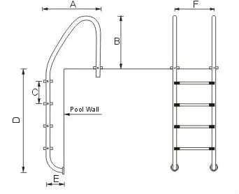 SL series Pool Ladder