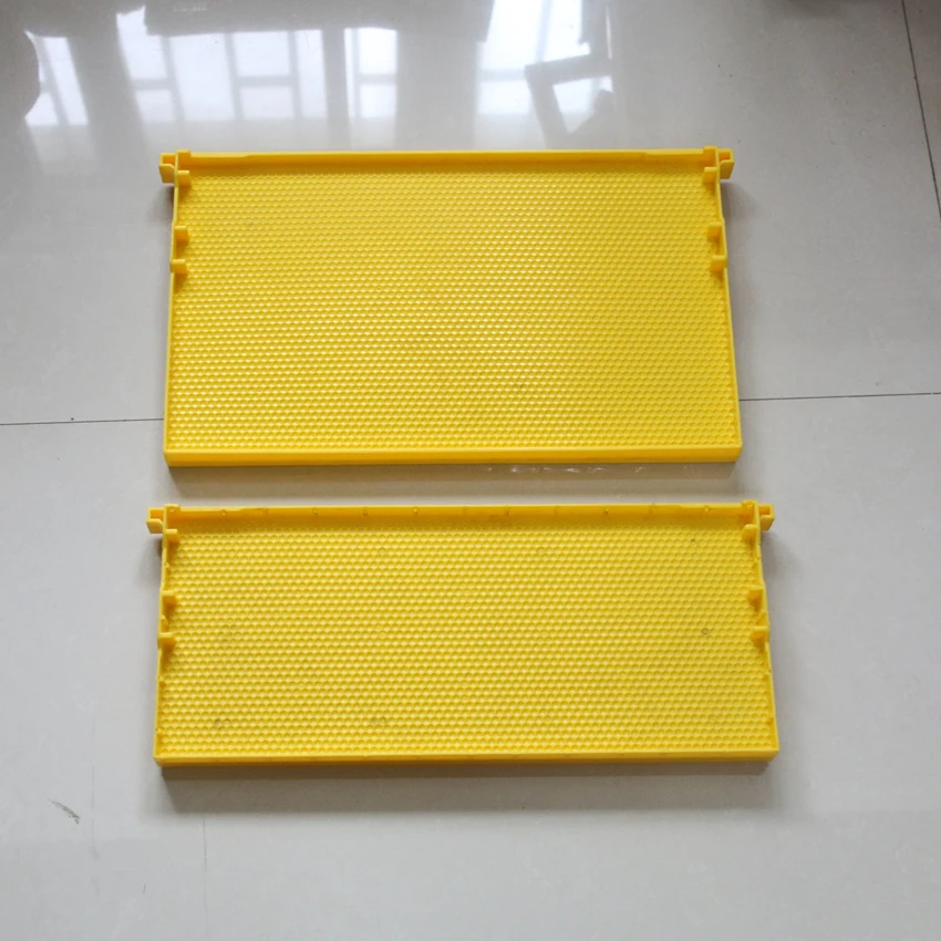
Yellow plastic bee frames/two size bee hive frame for EU hive 