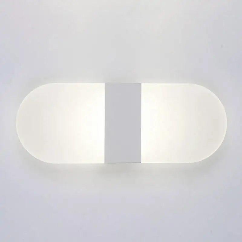 Best sale Acrylic Pills wall light 6W LED Wall sconce for indoor lighting Industrial decoration corridor hotel cafe embed sconce