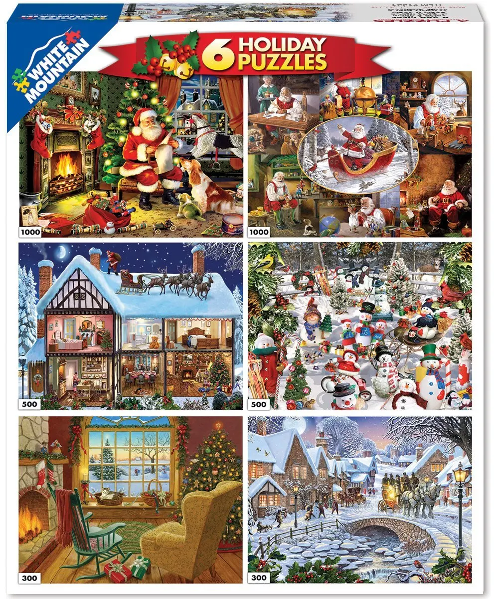 Buy White Mountain Puzzles Holiday Sleigh Ride In Cheap Price On Alibaba Com