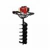 42.7cc petrol Manual earth auger / hand drilling machine/ground digging machine for hole post
