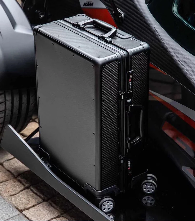 100 Real Carbon Fiber Trolley Luggage Suitcase Buy Good Quality