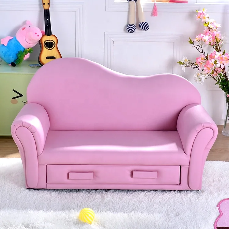 leather couch with kids