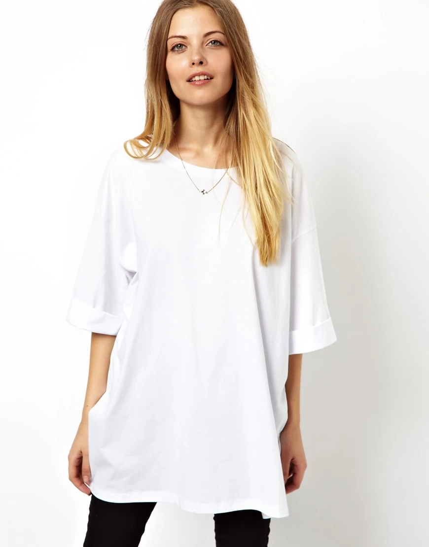 T Shirt белая Oversize