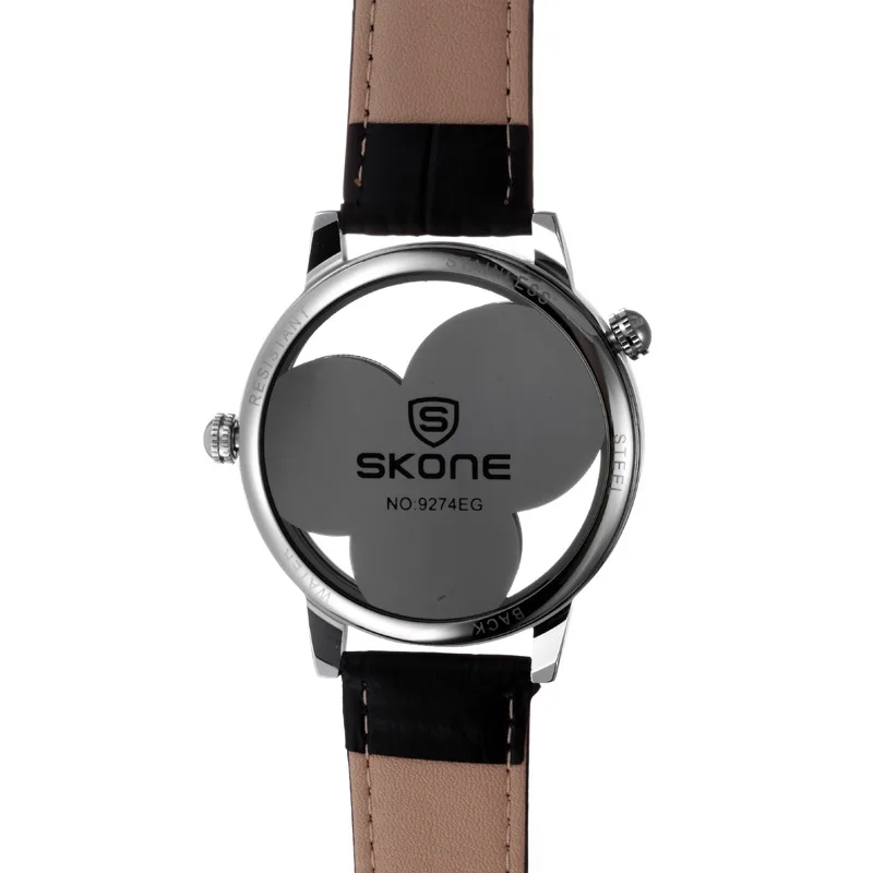 skone skeleton watch