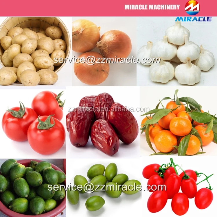 production fruit and vegetable by sorting machine