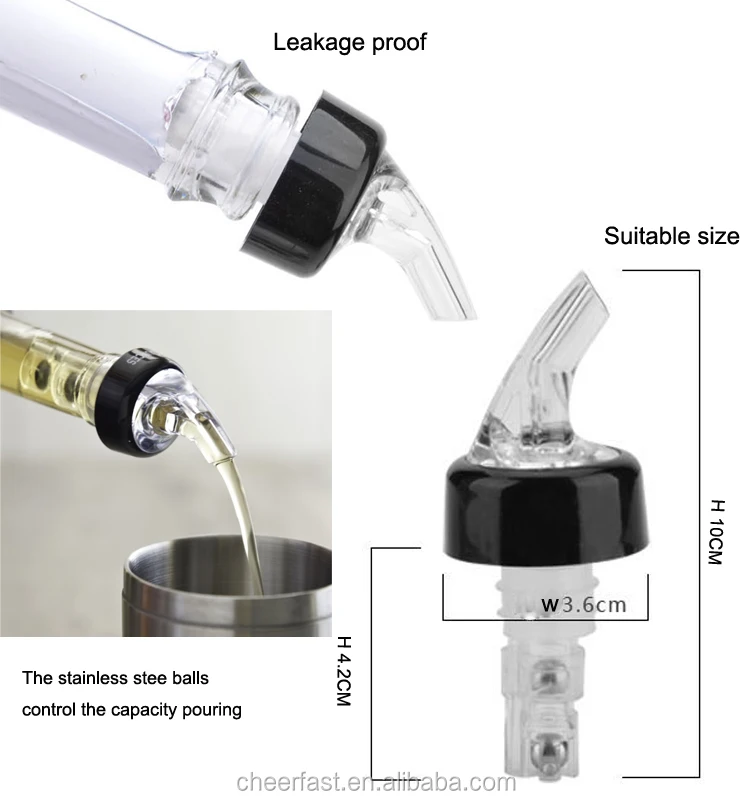 Professional To Measure Spirit Measuring Wine Pourer Plastic Buy