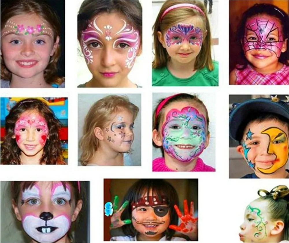 Краски для лица аквагрим для детей