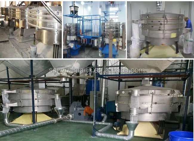 2.2 kw swing vibrating screening sifter machine xxnx shaker screen