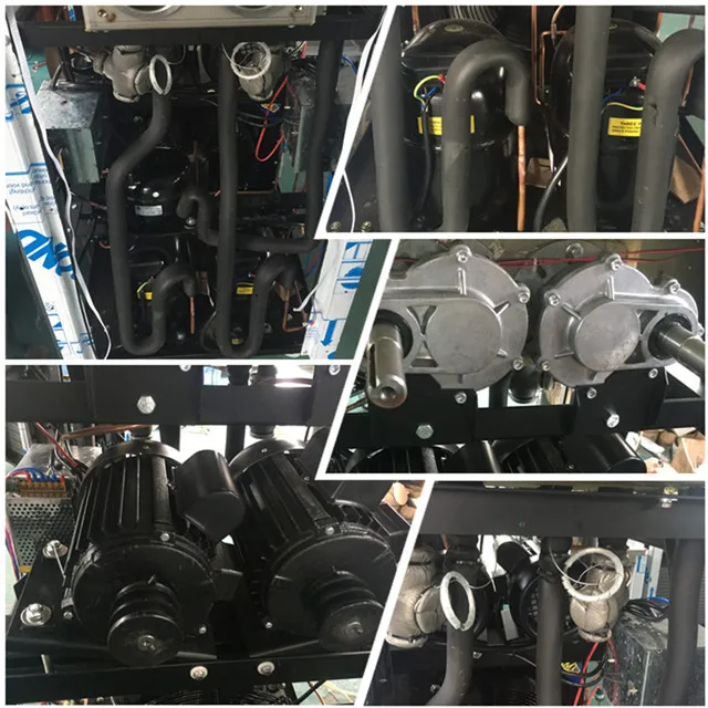 3 Embraco compressors commercial soft serve ice cream machine Products