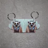 2018 bring me good luck key chain with design printing