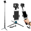 Hot Sport Camera Accessories Aluminum Selfie Monopod Stick Extendable Handheld Pole for Go Pro Hero8 and DJI Osmo Action cameras