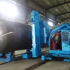 Wind power tower drum tank shot blasting machine