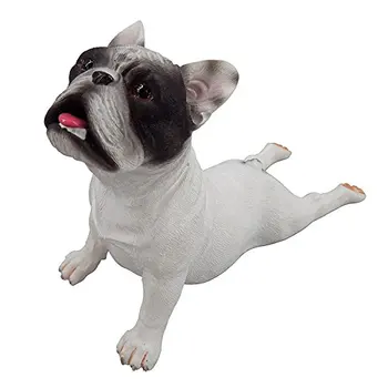 yoga bulldog statue