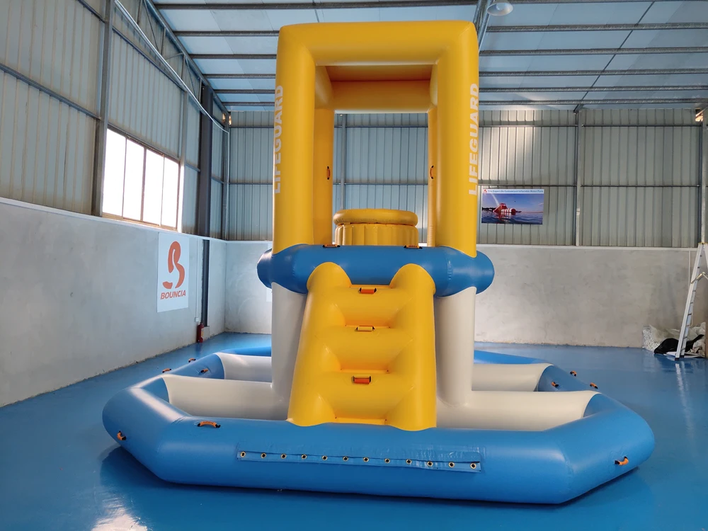 Water Park Inflatable Lifeguard Tower For Sale