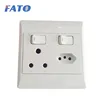 FATO 2 Gang 16A/13A South Africa Italian Wall Switch and Socket