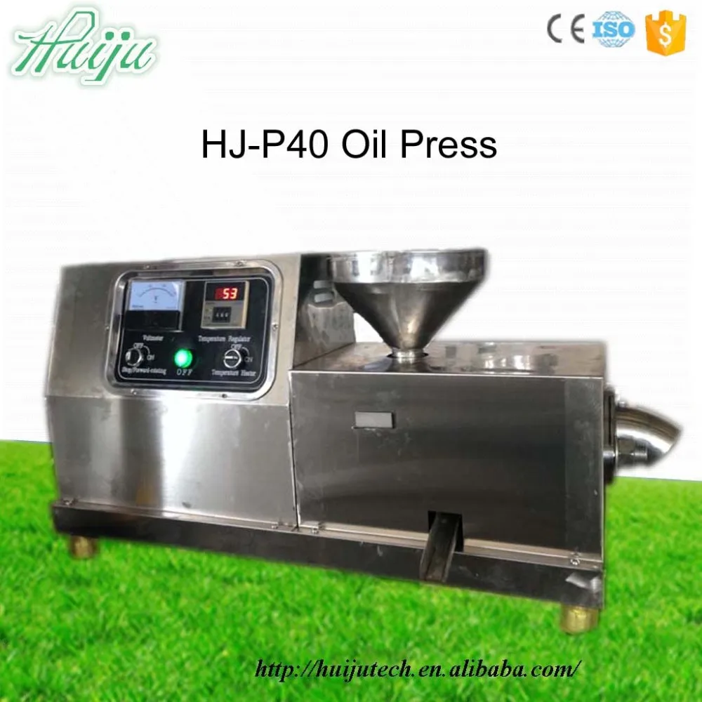 Food Grade Stainless Steel Almond Oil Press Machine/small Avocado Oil