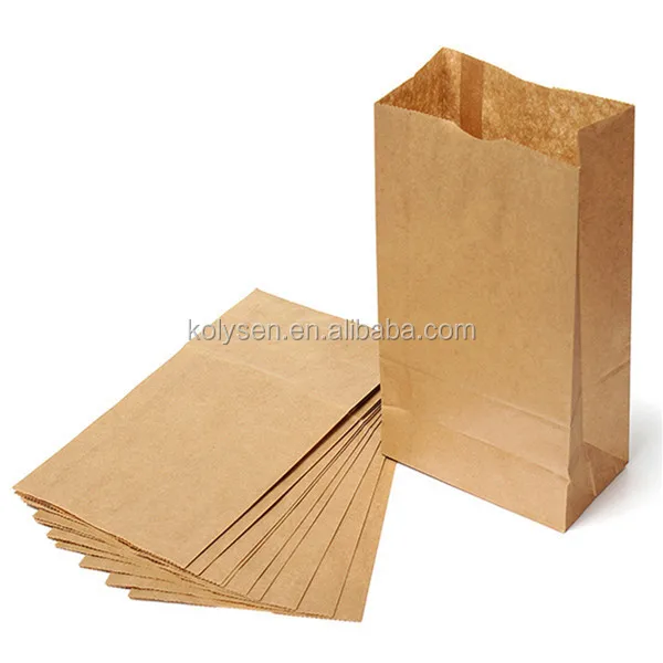 Kolysen degradable material kraft paper sandwich bag for bread