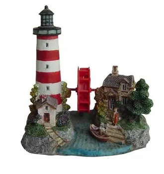 lighthouse aquarium decoration