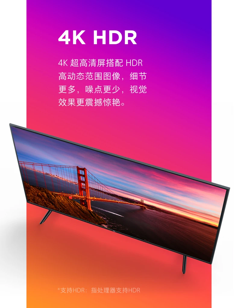 2019China Bán hàng đầu Xiaomi Mi Smart 4x 55 inch LED Full HD Android TV 8.0 TV