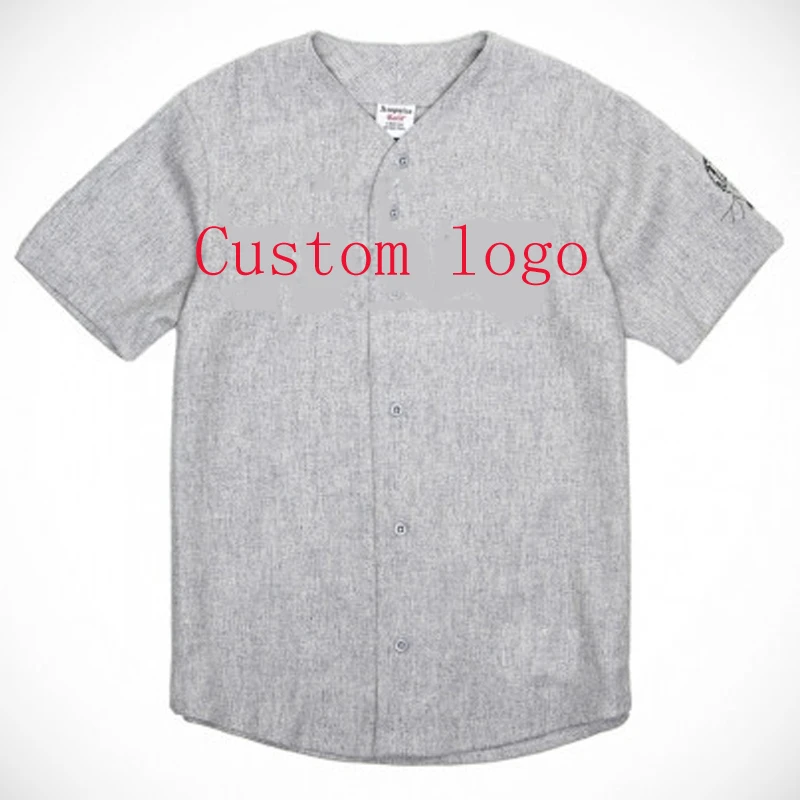 Fashion Blank Sublimated Blank Baseball Jersey Wholesale - Buy Cheap