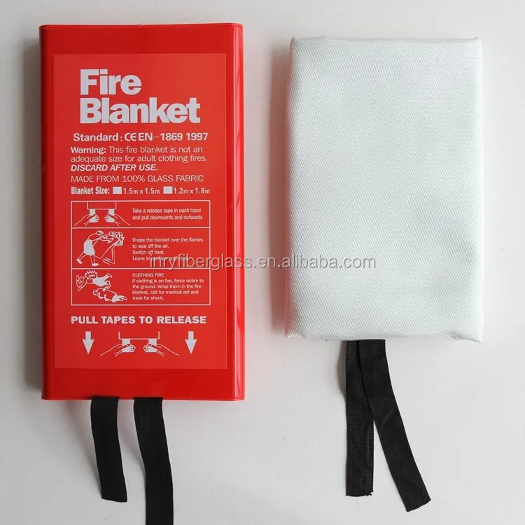 Fireproof Emergency Fire Blanket Cheap Price Fiberglass Fire Blanket