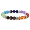 Yoga Multicolor Balance Handmade Healing Chakra Bracelet bead Mental Health Meditation