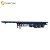 used China factory 3 axle 60 ton truck cargo stake box van semi fence trailer