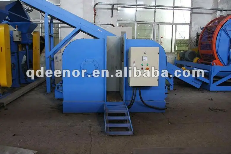 Truck Tyre Debeading / Steel Wire Extractor Machine / Tire Debeader