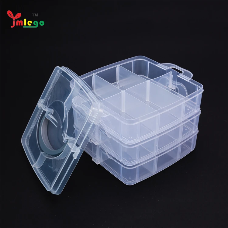 Factory Price Plastic Box Container 3 Layer Lovely Contact Lenses