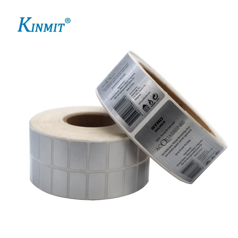 Custom Printed Self Adhesive Aluminium Foil Logo Sticker Label - Buy ...