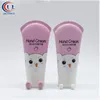biodegradable concept body lotion tube clear sunscreen packaging eco-friendly bpa free cosmetic packaging plastic cosmetic tube