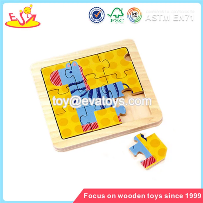 Wholesale Educational Wooden Baby Puzzle Toy Cheap Baby Wooden Puzzle