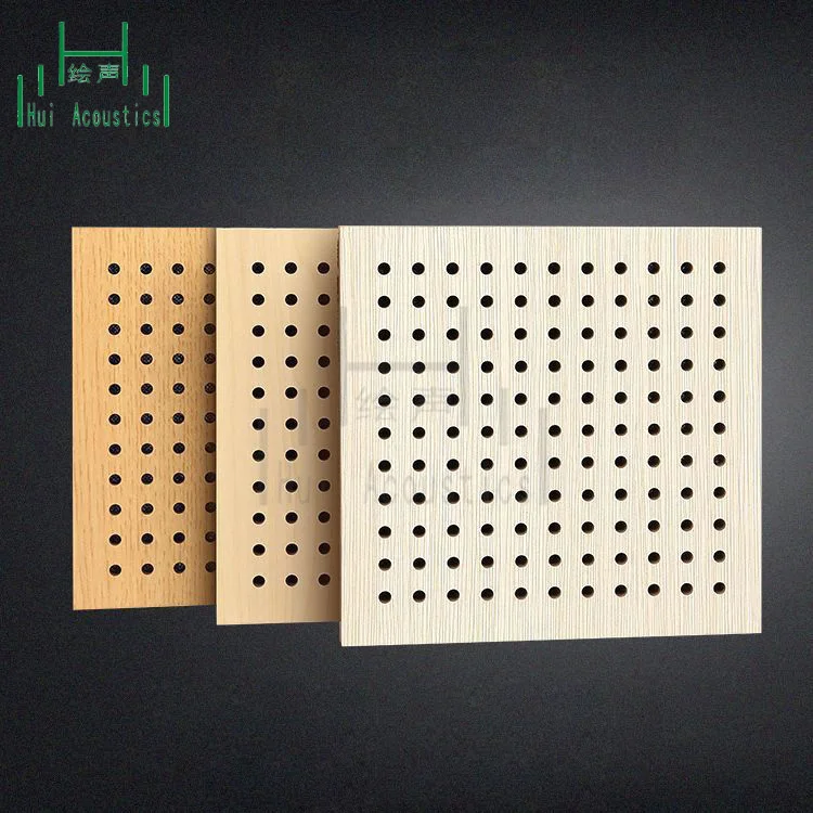 Drilled Mdf Wooden Perforated Acoustic Ceiling Panel For Home Theatre System Buy Perforated