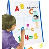 Portable Magnetic Dry Erase Tabletop Folding Whiteboard for Kids Drawing and Writing