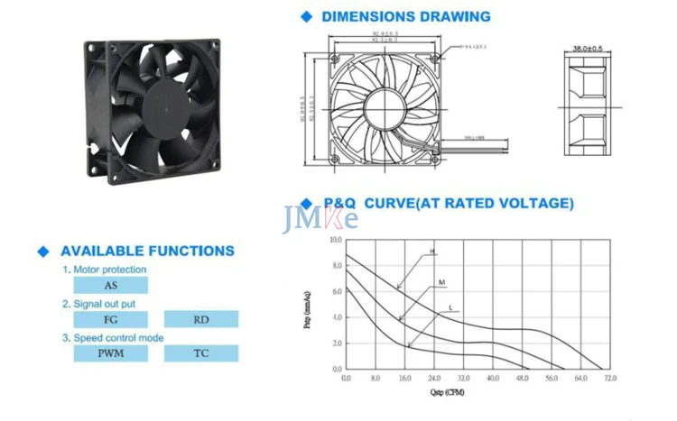 Small ventilating fan