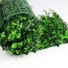 12 pc/ctns 50x50cm Wholesale garden decoration outdoor boxwood artificial grass mat with SGS