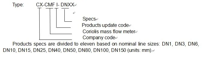 CX-CMFI coriolis mass flow meter\fuel oil flowmeter