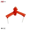 Double Blocking Arm Gate Handle Universal Safety Equipment Lock Manufacture High Security Standard Ball Valve Lockout