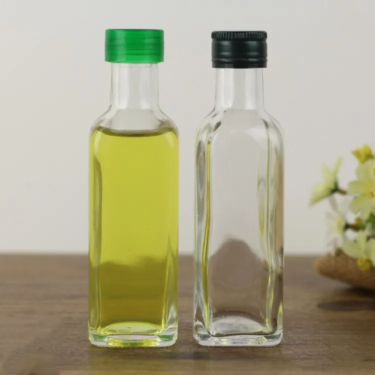 Cheap And Small Cooking Oil 3.5oz 100ml Olive Oil Glass Bottle Manufacturer With Screw Cap Buy