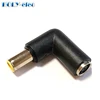 DC power elbow converter 7.9mm female to 7.9mm male for laptop adapter