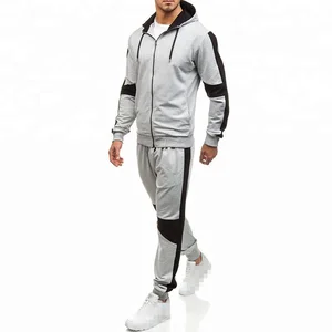 Men's 2 Piece Jacket & Pants Slim Fit Jogging Track Suit Men's 2 Piece Jacket & Pants Slim Fit Jogging Track Suit