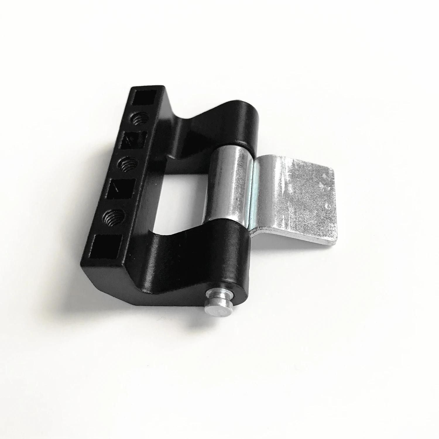 Black Powder Coated Zdc Under Hinges With Zincplating Steel