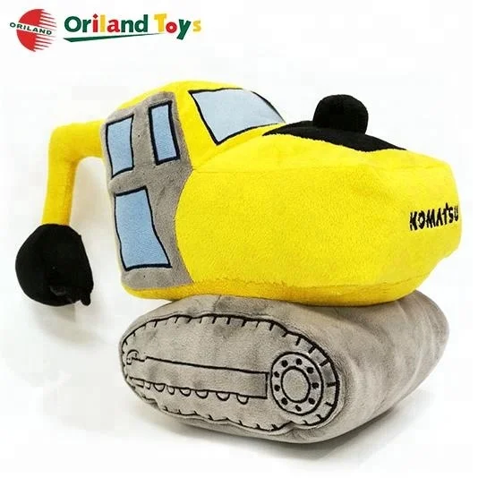 excavator soft toy