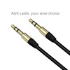 3.5mm Male to Male Audio Stereo Jack 3.5 mm Aux Cable for iPhone 6 Usb Car mini Speaker Headphone Extension Cable Wire Aux Cord