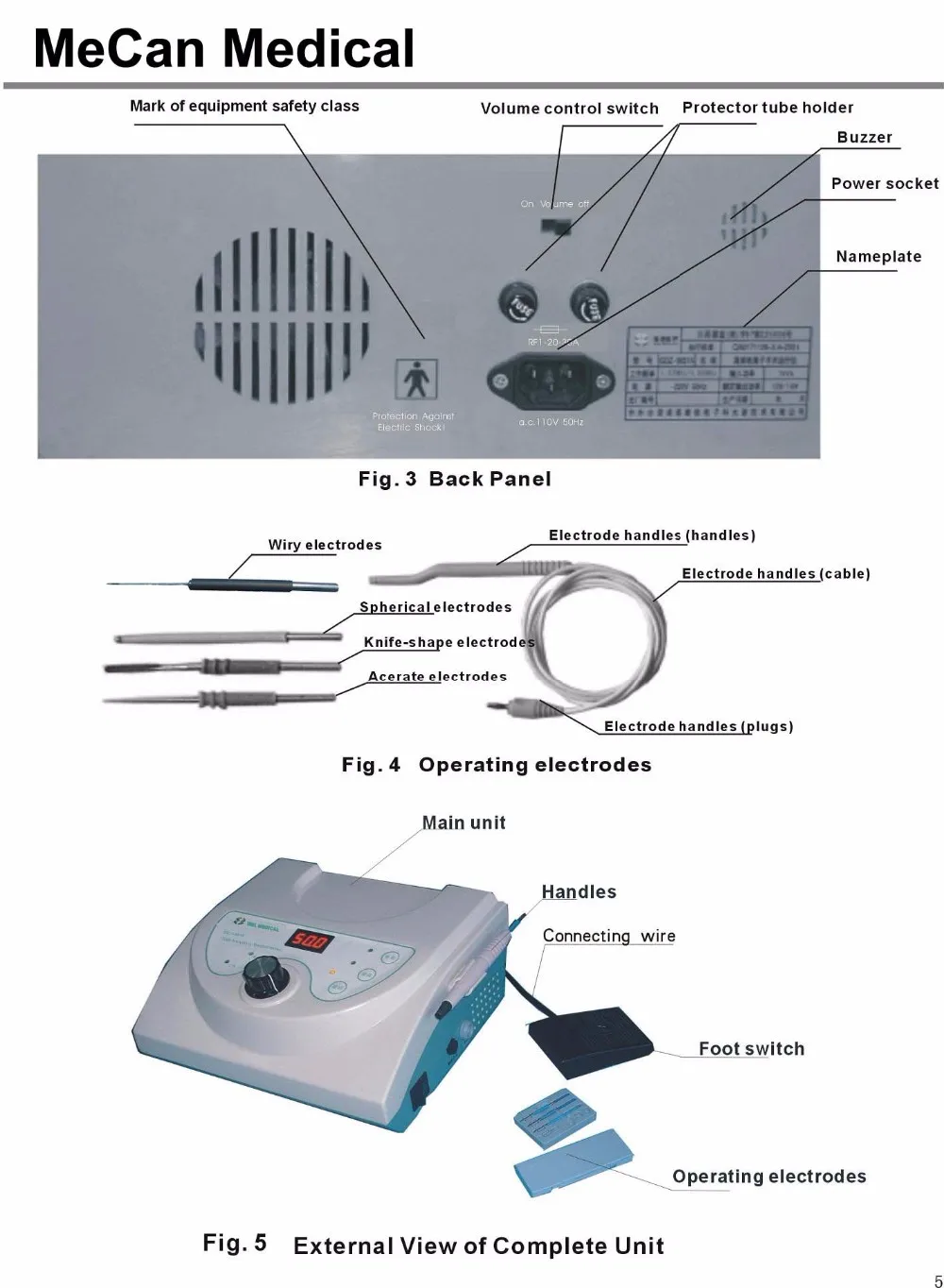 Surgical Portable Cautery Machine,High Frequency Electrocautery Machine