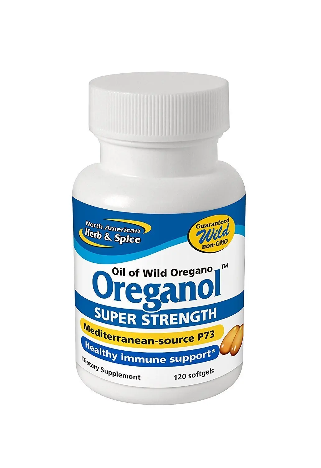 Oreganol P73, Super Strength - 120 Softgels by North American Herb and Spic...