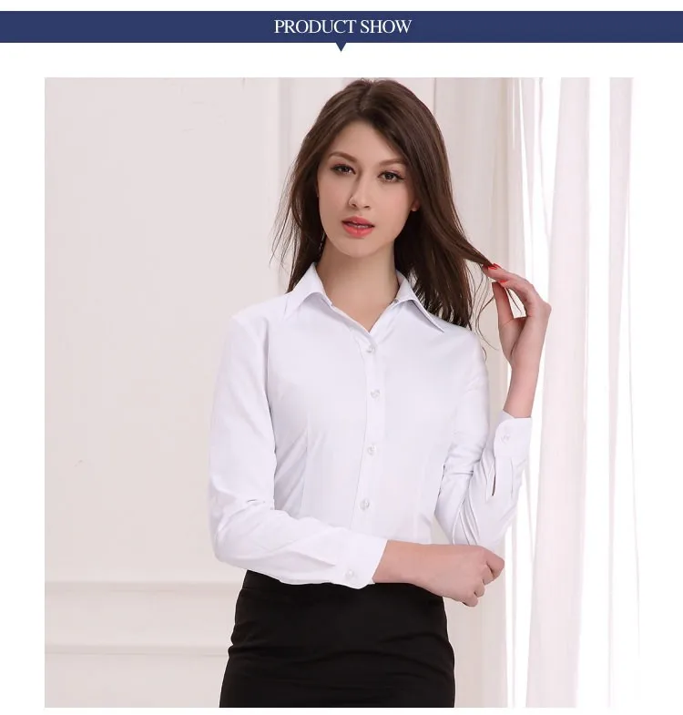 formal long shirts for ladies