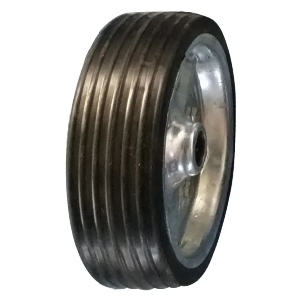 200x60 steel rim solid rubber wheel